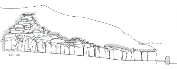 seccion de tumbas de la época neoítica- Anglesey 1